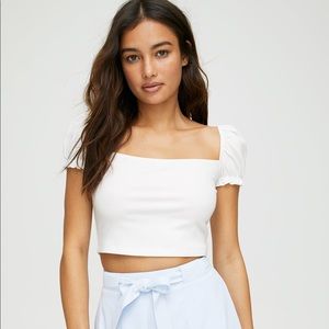 Sunday Best Prairie Crop Top